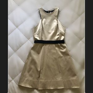 Robert Rodriguez Champagne Cocktail Dress